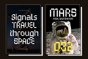 Bytalion - Futuristic Font, a Font by Arterfak Project (Thumbnail 4 of 13)