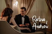 Currator - Handwritten Script Font, a Script Font by Luna Shop (Thumbnail 6 of 7)
