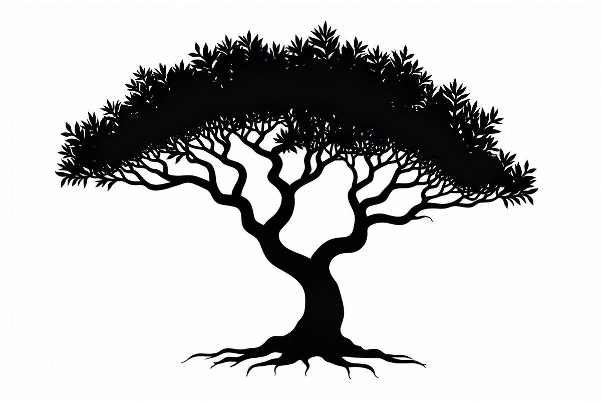 Wild Forest Tree Clipart Set, an Illustration by balal (Photo 17 of 20)