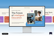 Education Technology Presentation, a Presentation Template by Claymoon Lab (Thumbnail 1 of 7)