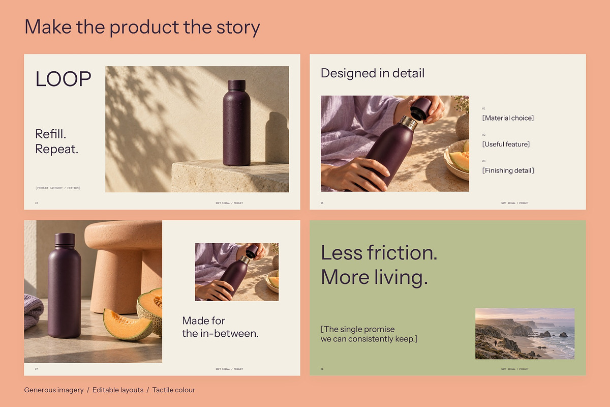 SOFT SIGNAL Launch Presentation, a Presentation Template by Oday Noon (Photo 4 of 9)