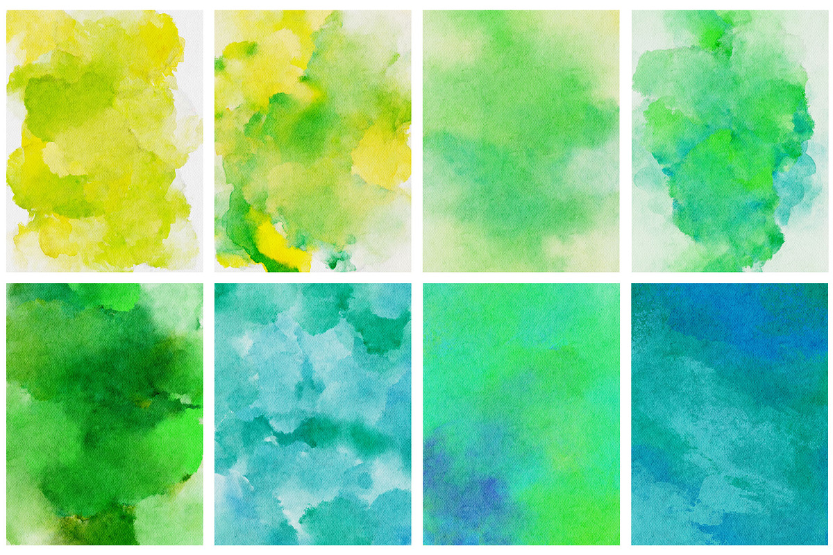 Hand drawn watercolor backgrounds, a Texture Graphic by Deveze Art & Co (Photo 9 of 13)