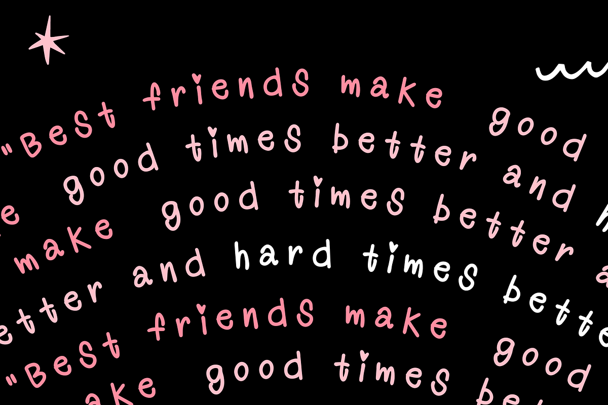 Jacinda - Cute Handwriting Font, a Handwritten Font by Kanink Studio (Photo 9 of 10)
