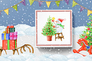 Winter Wonderland Clipart, a Seasonal Illustration by AnitaPol (Thumbnail 16 of 20)