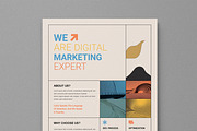 Business Flyer with Colorful Accents, a Flyer Template by MightyDesign (Thumbnail 2 of 8)