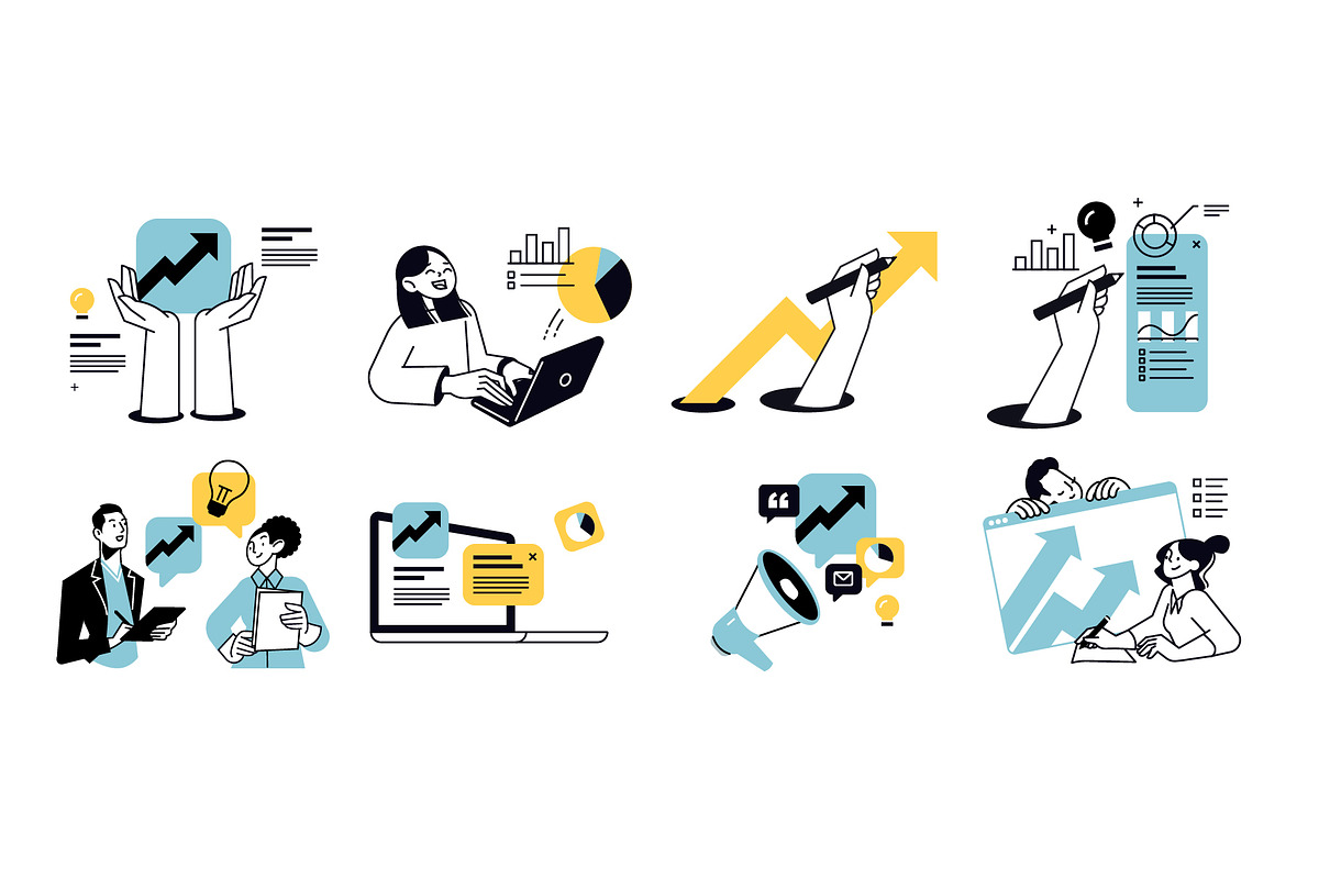 Success business., a Person Illustration by PureSolution (Photo 2 of 6)