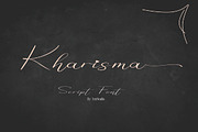 Kharisma, a Script Font by AleraStudio (Thumbnail 1 of 6)