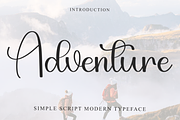 Adventure, a Handwritten Font by FreshTypeINK (Thumbnail 1 of 8)