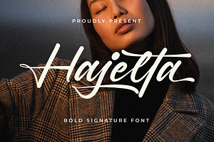 Hajelta - Bold Signature