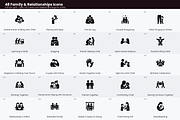 Family & Relationships Icons, a Solid Icon by Symbolic Language (Thumbnail 2 of 4)