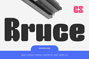 CS Bruce – Bold Font, a Sans Serif Font by Craft Supply Co. (Thumbnail 1 of 8)