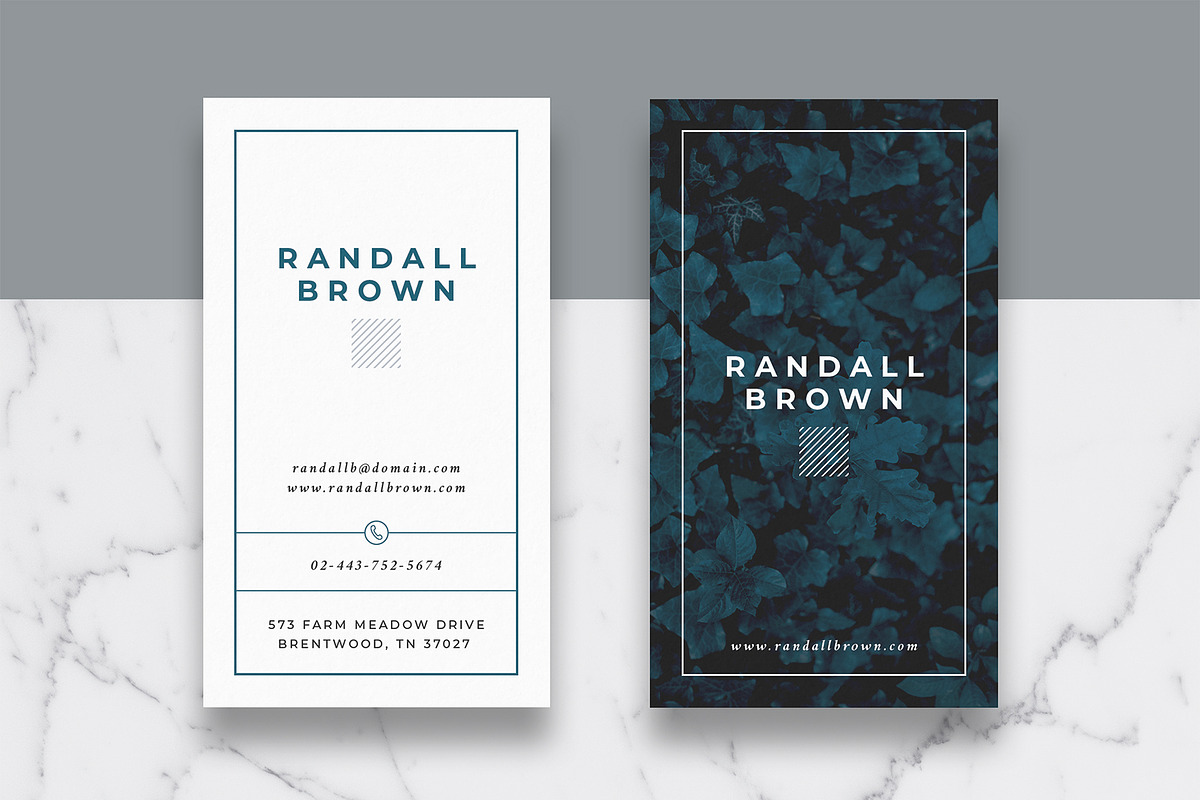 Minimal Business Card, a Business Card Template by Dkgray77 (Photo 1 of 3)