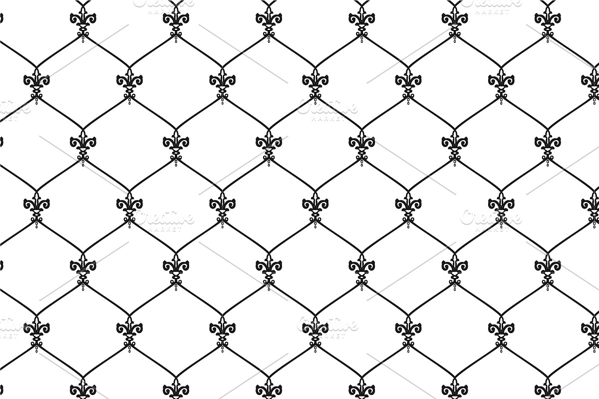 Damask vector seamless patterns, a Pattern Graphic by Alonka's Illustrations (Photo 7 of 9)
