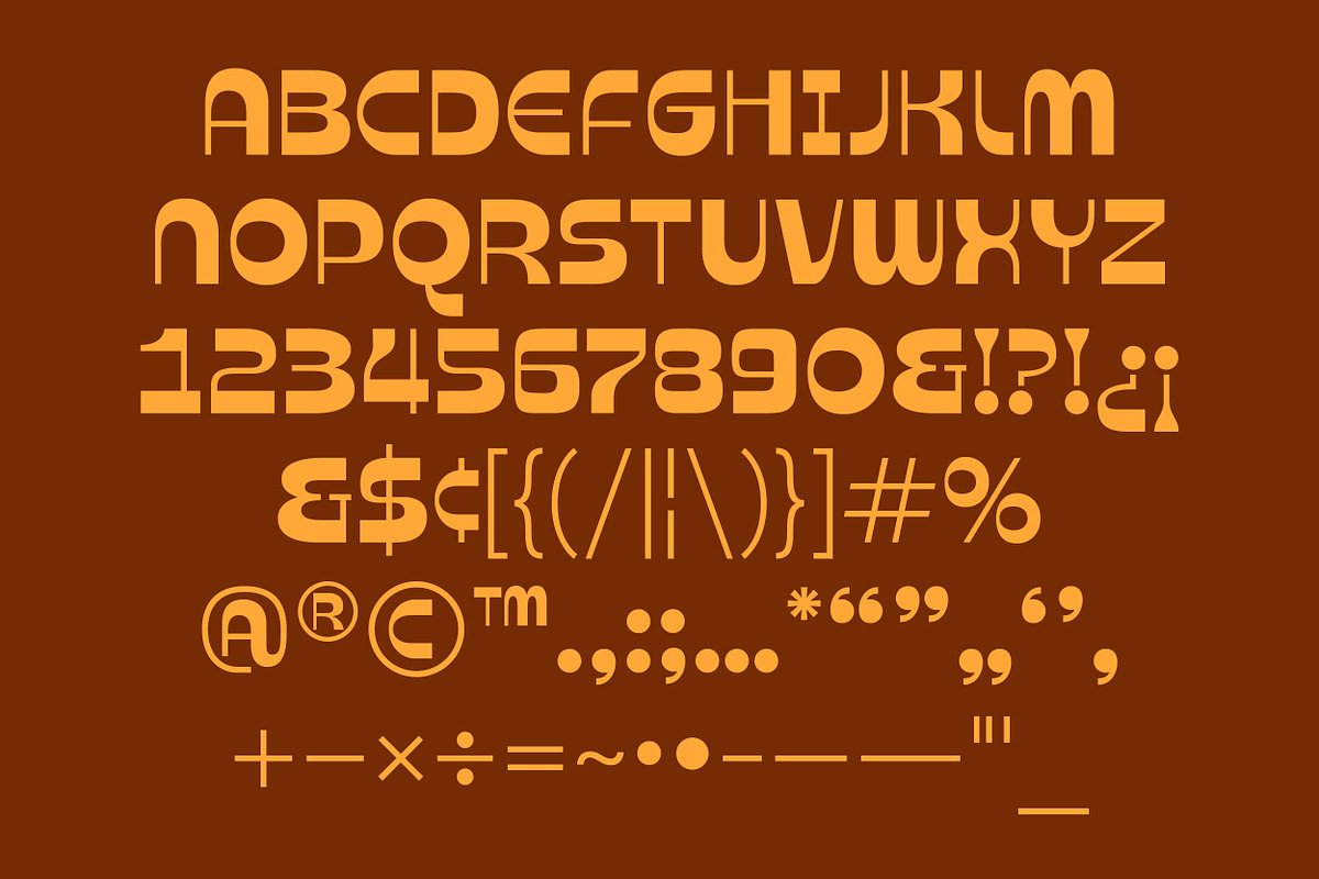 Lubby - A Playful 60s Font, a Sans Serif Font by The Type Fella (Photo 2 of 7)
