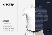 Polyester Polo Shirt Mockup Set, a Shirt Mockup by Creatsy (Thumbnail 1 of 7)