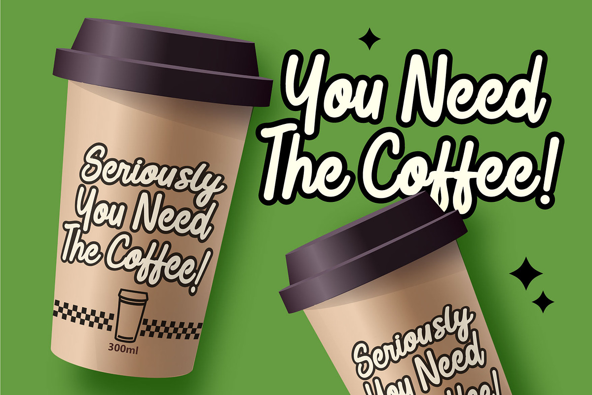 Lime Lines a Script Cartoon Font, a Script Font by Rasiorise Studio (Photo 5 of 11)