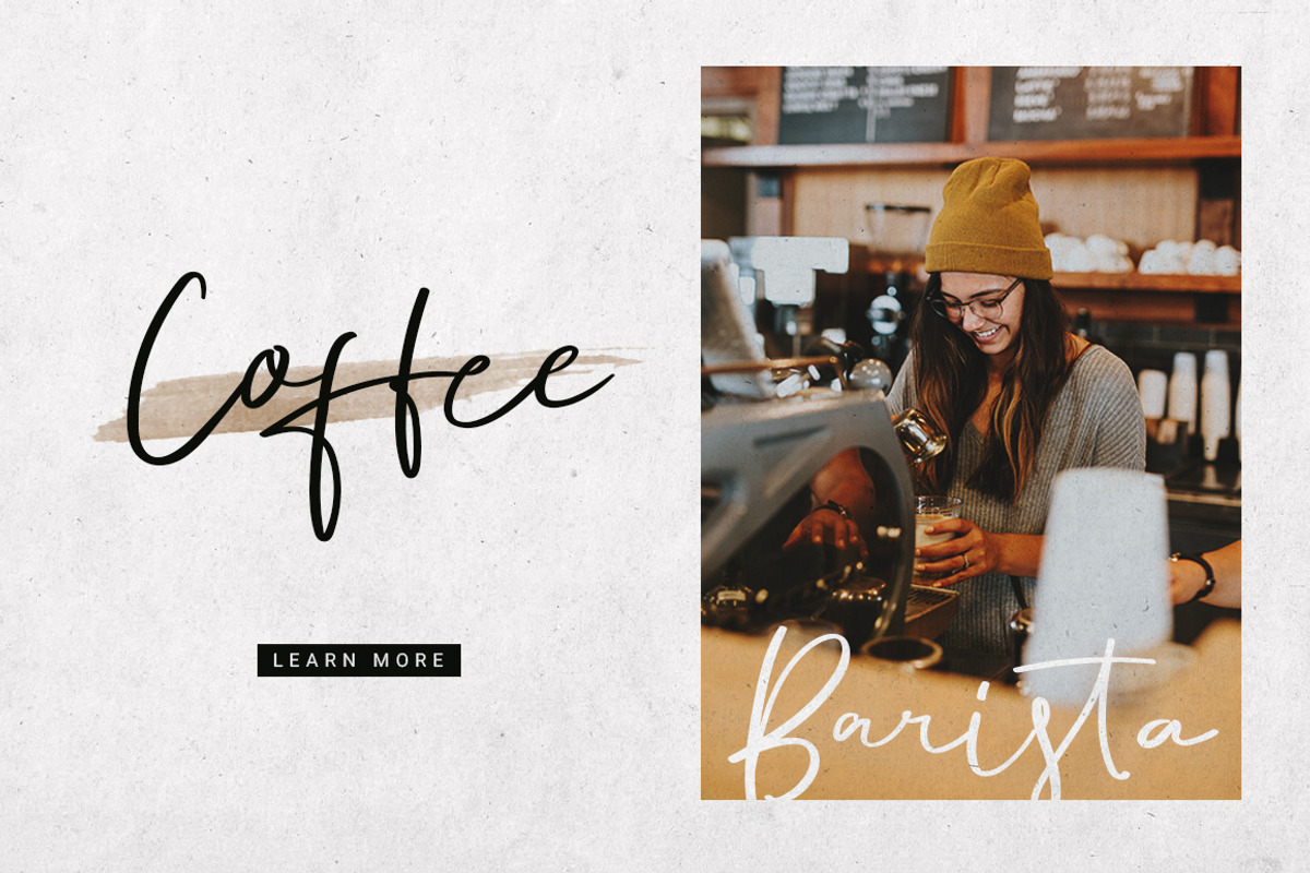 Postcard Script preview 5