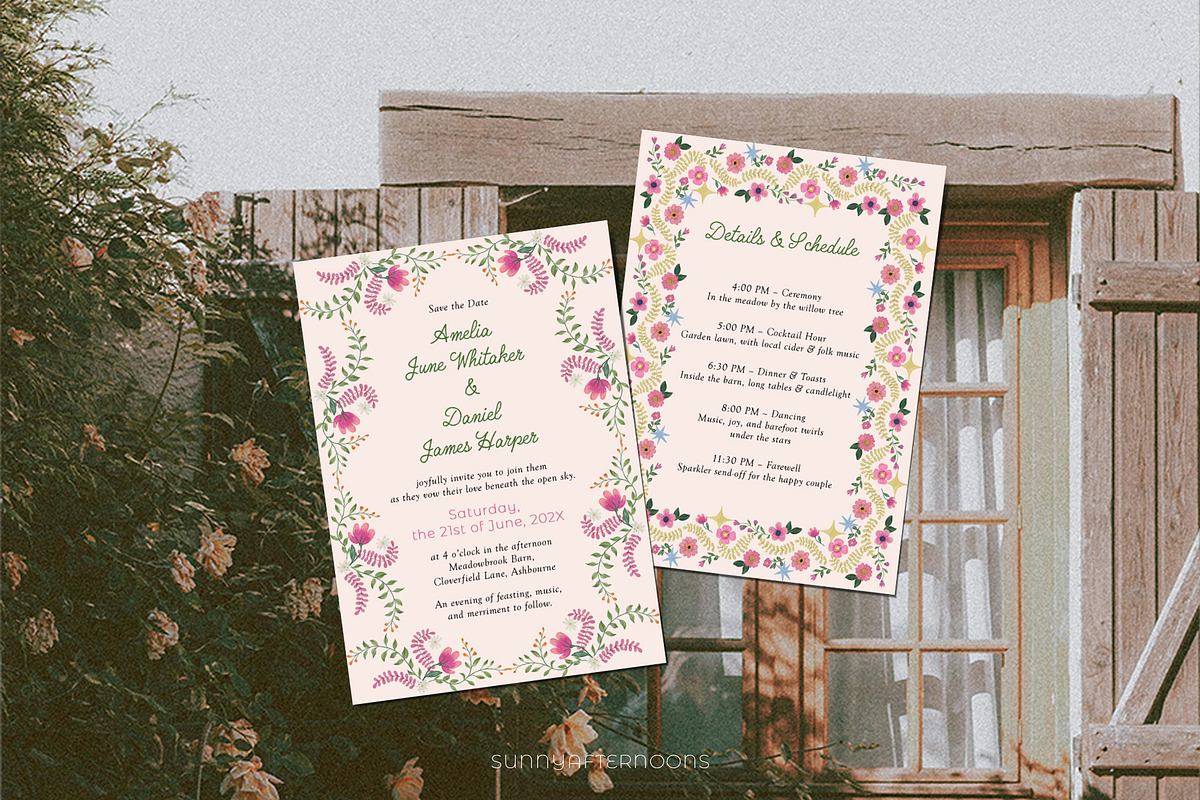 Modern FOLK Art Whimsy & Quirky, an Illustration by SunnyAfternoons (Photo 10 of 16)