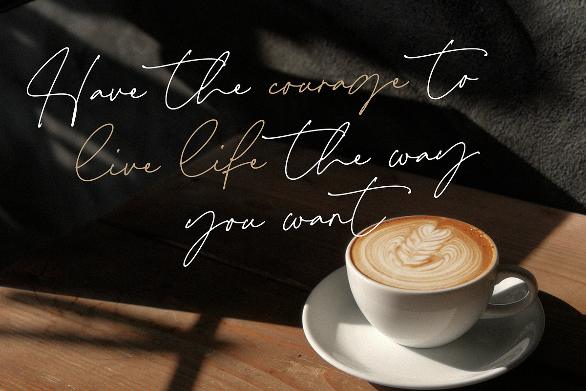 Something Beauty Font, a Handwritten Font by Timurtype (Photo 2 of 7)