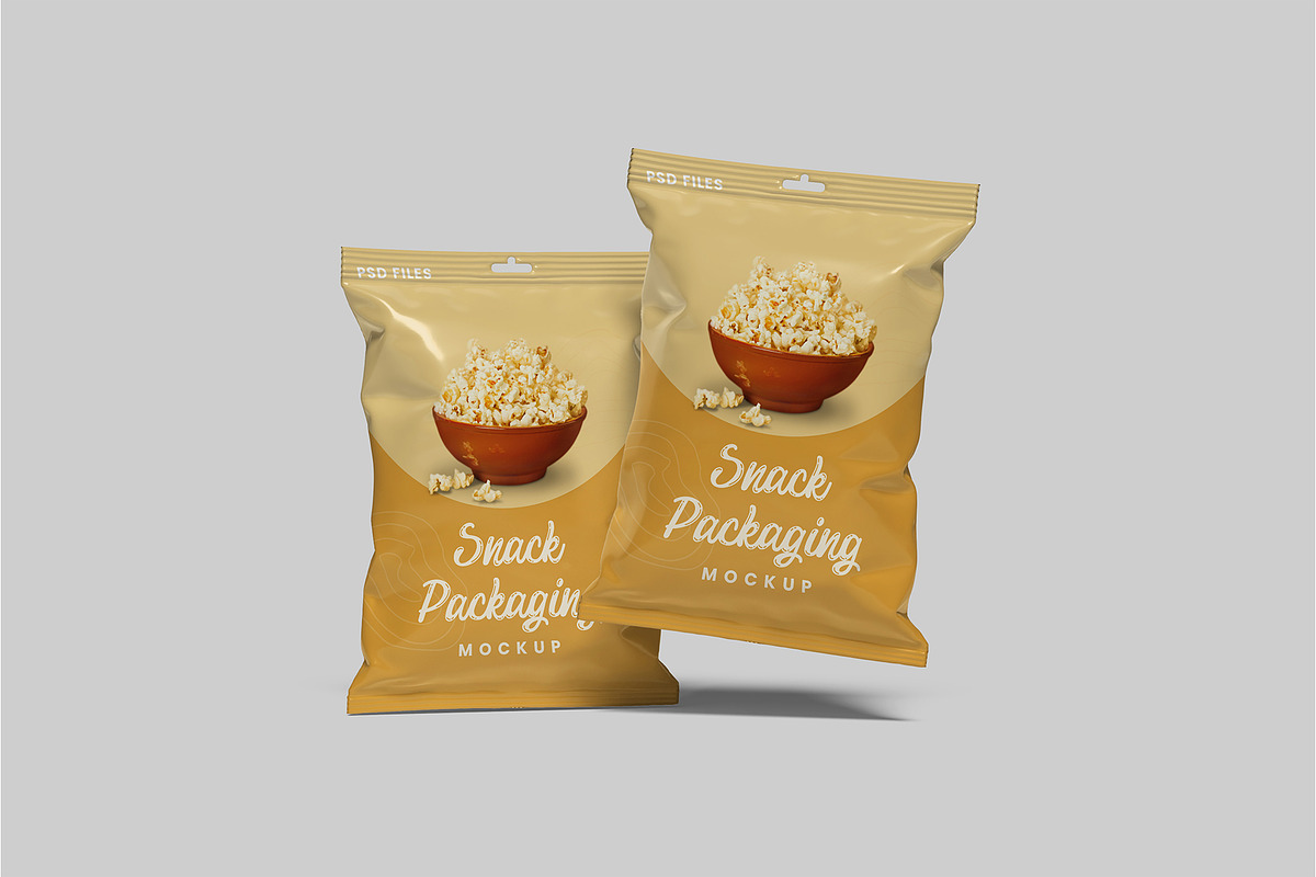 Snack Packaging Mockup, a Packaging Mockup by Graphiculon (Photo 4 of 11)