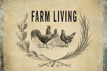 Farm Living Clipart & Backgrounds