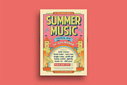 Summer Music Festival Flyer, a Flyer Template by megarez (Thumbnail 1 of 3)
