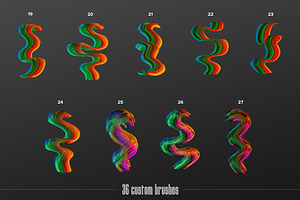 Painter: Multicolor Affinity Brushes