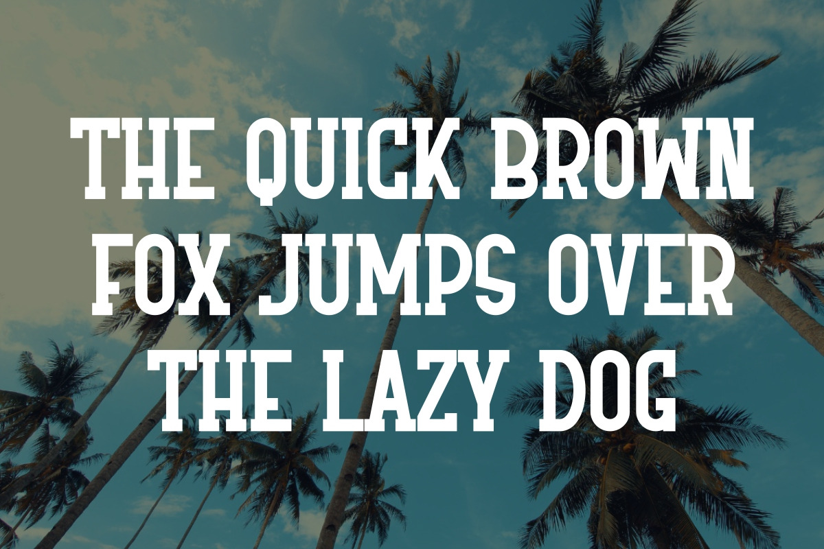 Vintage Summer - Condenses Slab, a Slab Serif Font by Pian45 Studio (Photo 7 of 8)