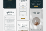 Sawyer Social Media Canva Templates, a Templates & Theme by Regent Parkette (Thumbnail 4 of 5)