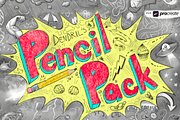 Dendrils Pencil Pack, a Brush Add-On by Dendril's Art Supplies (Thumbnail 1 of 6)