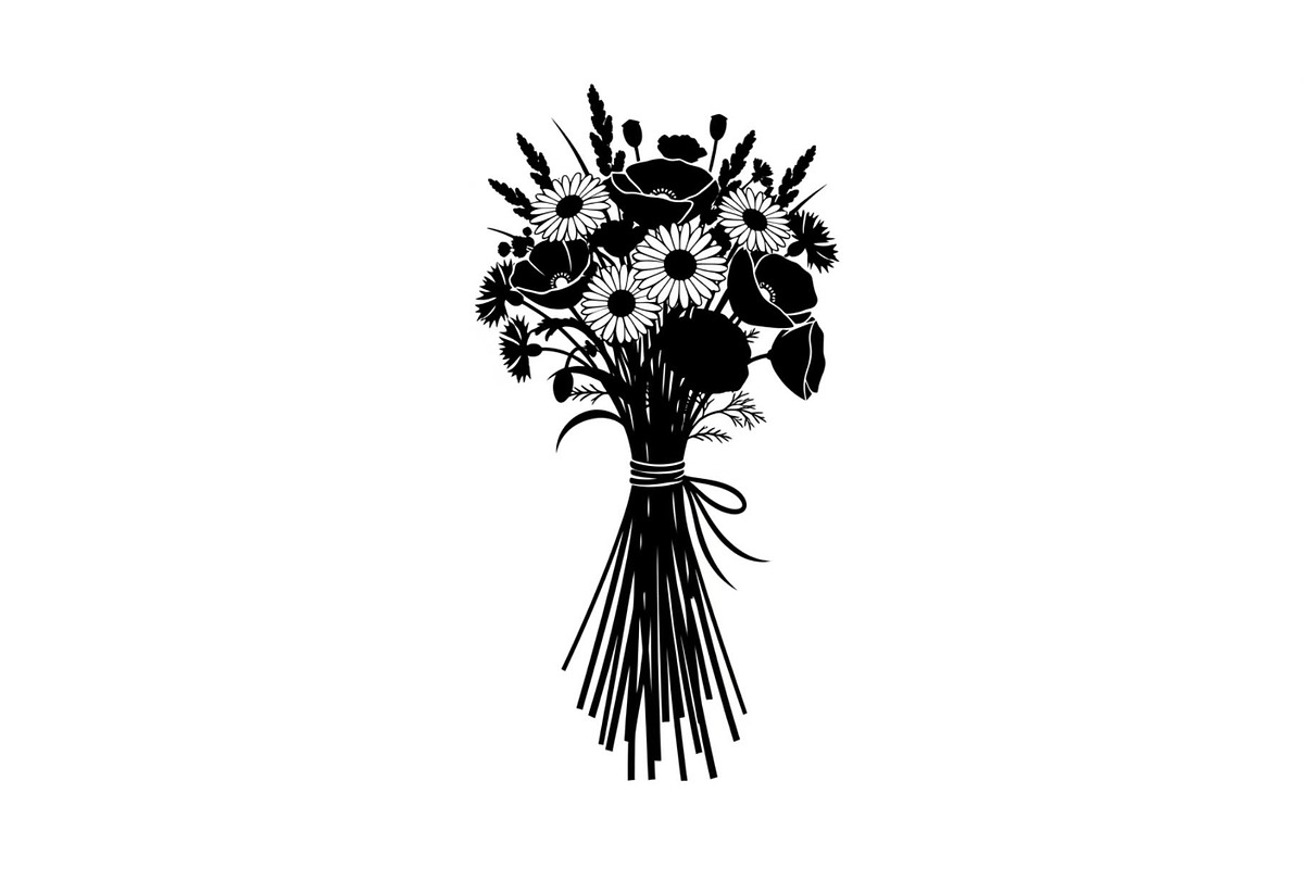 Floral Bouquet SVG Bundle, an Illustration by Designs_River (Photo 30 of 31)