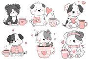 Sweet Dog valentine clipart, an Illustration by Designworld (Thumbnail 2 of 4)