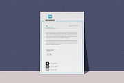 Professional Letterhead Template, a Stationery Template by BrandlyTemplate (Thumbnail 1 of 3)