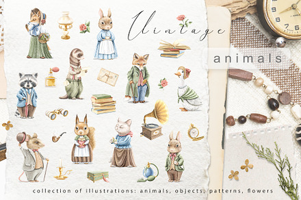 Vintage animals (vol. 1)