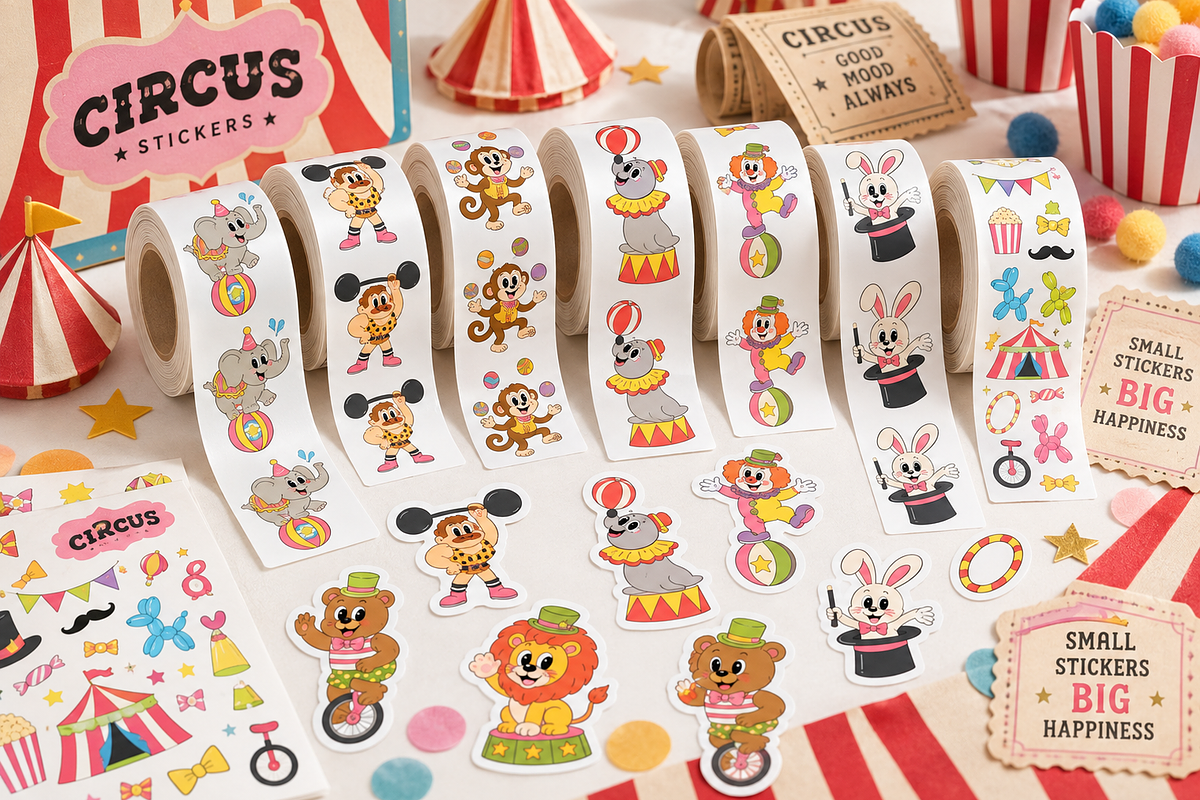 Vintage Circus Clipart Collection, a Decorative Illustration by Alina Sh (Photo 10 of 10)