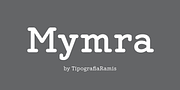 Mymra, a Slab Serif Font by TipografiaRamis (Thumbnail 1 of 9)