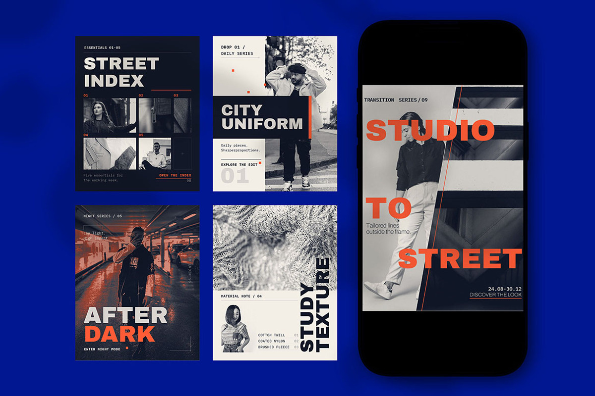 Neo Technical Fashion Editorial, a Social Media Template by Pitchlook.Studio (Photo 3 of 3)