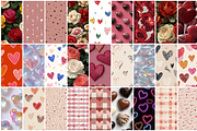 110 Valentines Day Seamless Patterns, a Pattern Graphic by mkStudioLab (Thumbnail 5 of 5)