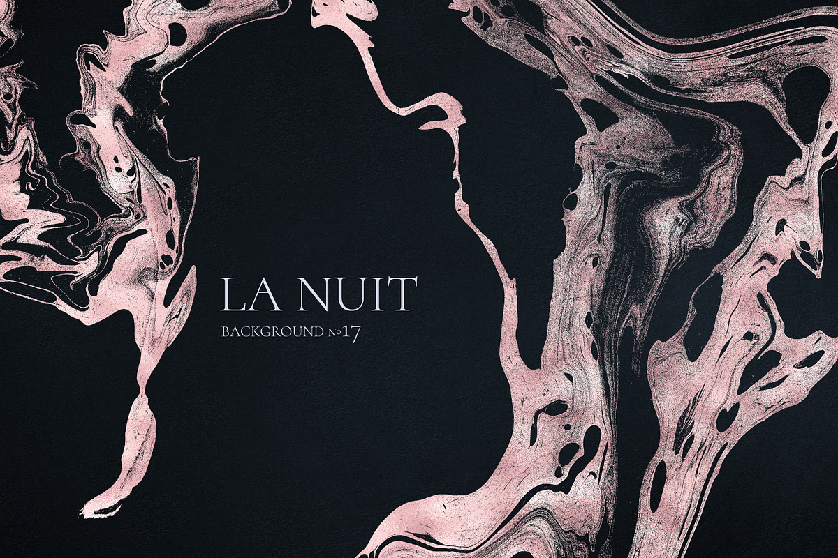 La Nuit Rose Gold Textures, a Texture Graphic by Vintage Digital Textures (Photo 12 of 12)