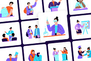 University Illustration Art Set, an Education Illustration by Creative Stall (Thumbnail 5 of 9)