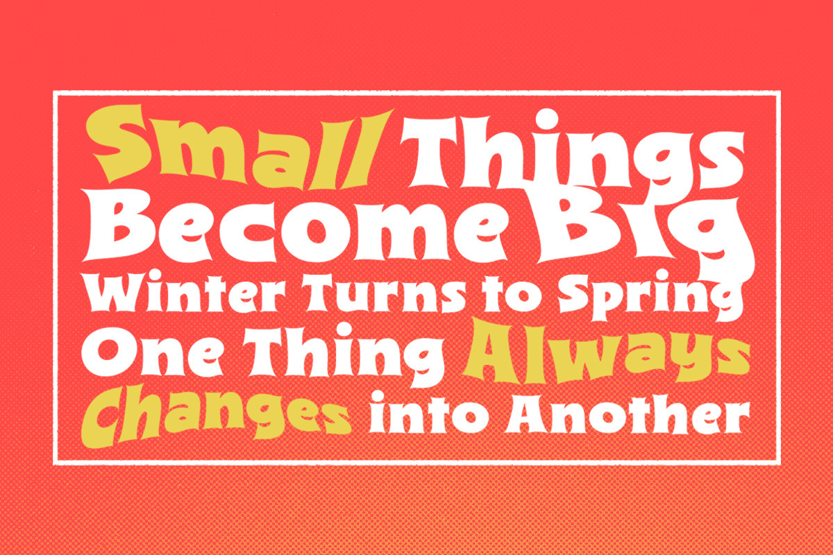 Rough Villain - Display Font, a Font by Letterhend Studio (Photo 6 of 9)