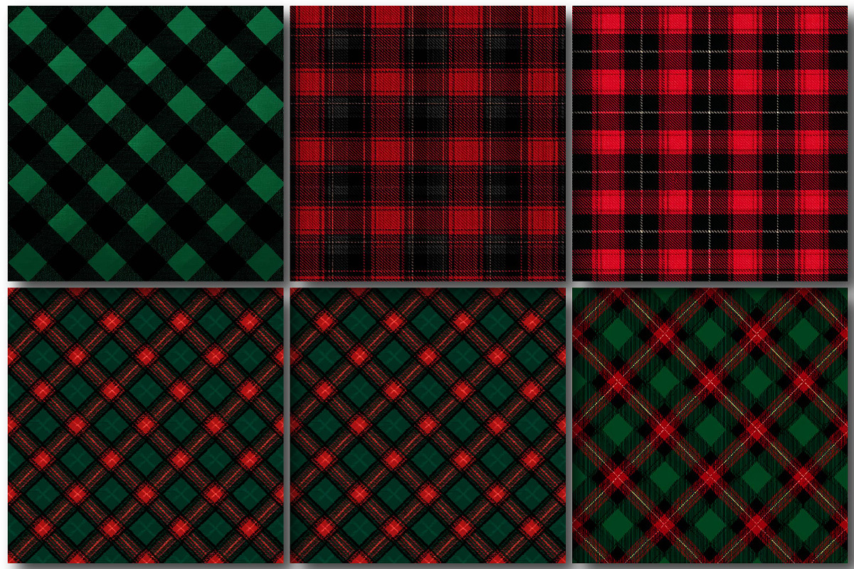 Vector Lumberjack Tartan Plaid, a Texture Illustration by DreamPrint404 (Photo 2 of 4)