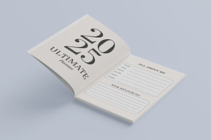 2025 Planner 365 Days KDP Interior