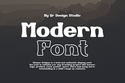 Glomer Dotejon - College Font, a Serif Font by QR Design Studio (Thumbnail 5 of 9)