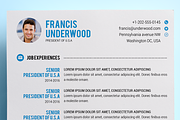 Resume/CV Photoshop & Word, a Resume Template by Studio 19 (Thumbnail 5 of 6)