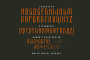 Chorocz Tribal Blackletter Display, a Blackletter Font by Maulana Creative (Thumbnail 3 of 7)