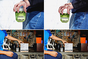 32 Matcha Cafe Mockup & Packaging, a Packaging Mockup by Vitora Mockup (Thumbnail 4 of 10)
