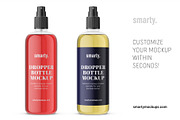 Transparent atomizer bottle mockup, a Pens & Pencil Mockup by Smarty Mockups (Thumbnail 3 of 5)