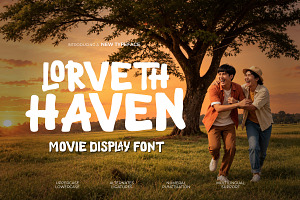 Lorveth Haven - Movie Display Font
