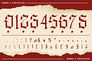 Wedgen Holdeza Blackletter Font, a Blackletter Font by Randi Irvan | Rvandtype (Thumbnail 12 of 13)